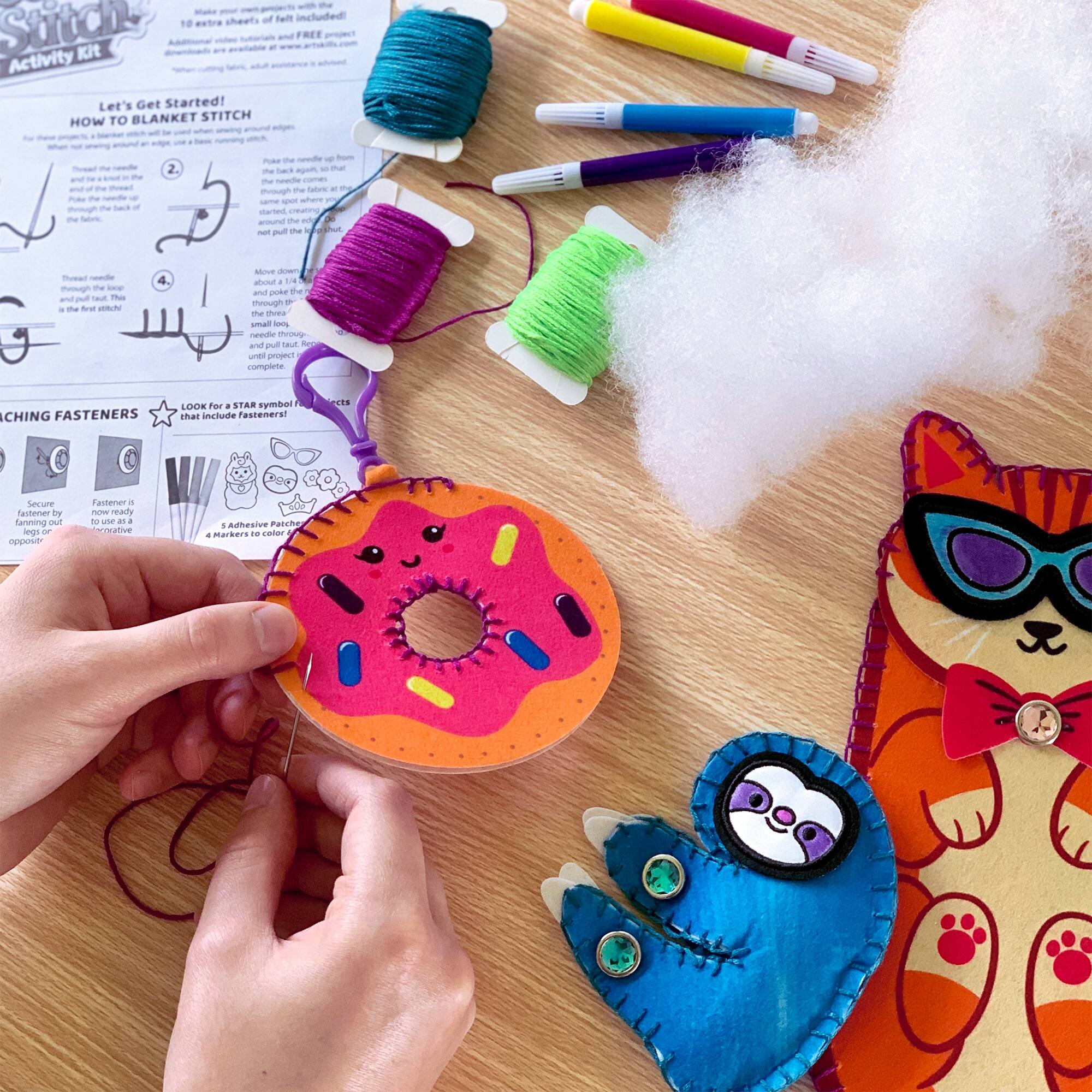ArtSkills® Sew & Stitch Sewing Kit for Kids